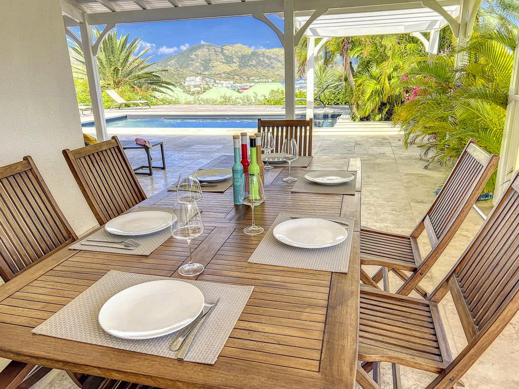 Saint Martin Baie Orientale villa __salon-7